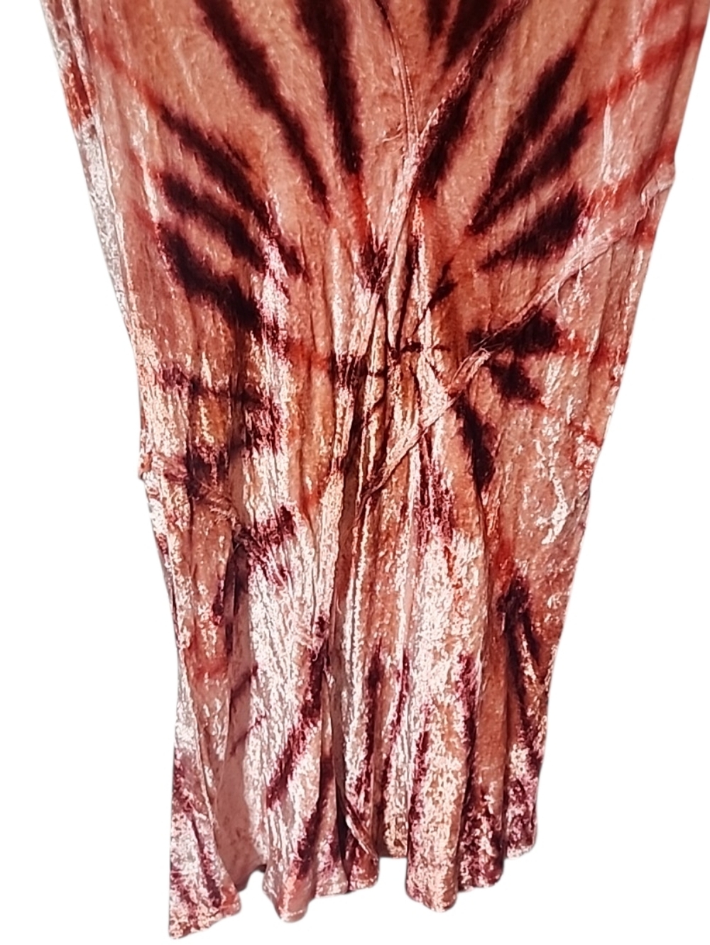 Free People Swagger Tie- Dye Midi Skirt. Large - Picture 8 of 8